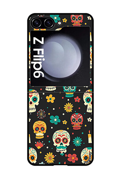 Theodor جراب واقٍ مضاد للخدش والصدمات لهاتف Samsung Galaxy Z Flip 6 بأنماط هي...