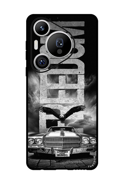 Theodor جراب واقٍ مضاد للخدش والصدمات لهاتف هواوي بيورا 70 برو بلس فريدوم