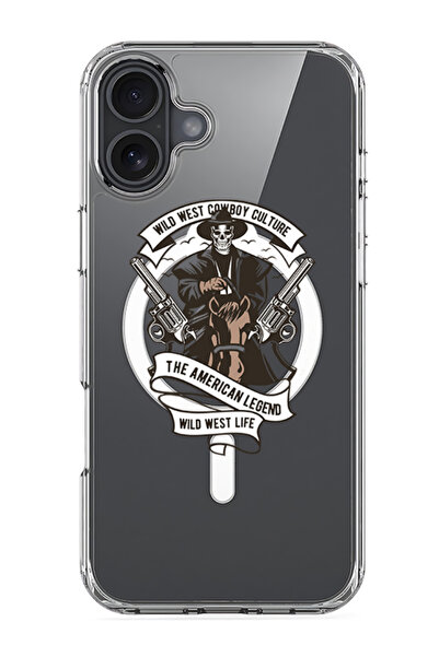 Theodor جراب Magsafe متوافق مع iPhone 16، غطاء ممتص للصدمات للهاتف - ثقافة رع...