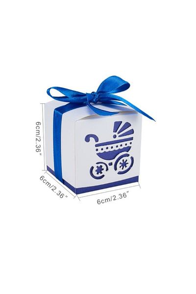 OEM 10 pieces of white pink/navy/blue stroller testimony boxes baptismal kit