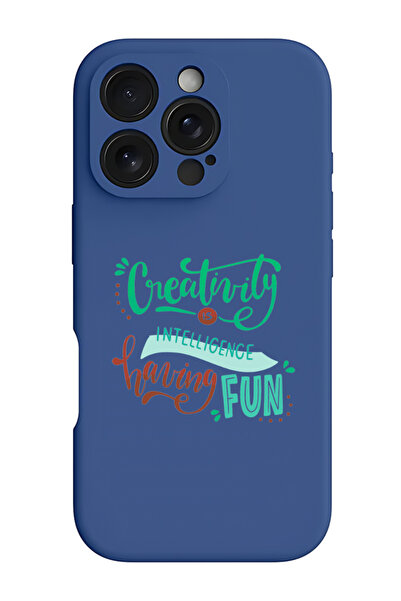 Theodor غطاء حماية سيليكون سائل مقاوم للصدمات لهاتف iPhone 16 Pro Max أزرق - ...