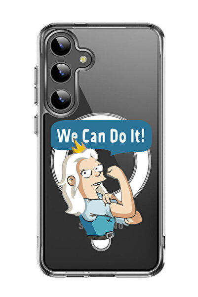 Theodor غلاف لهاتف Samsung Galaxy S24 متوافق مع MagSafe، غطاء ممتص للصدمات مق...