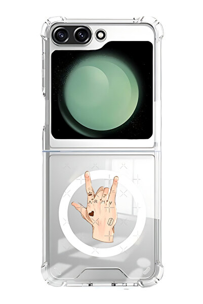 Theodor Case for Samsung Galaxy Z Flip 5 Compatible with MagSafe, Shockproof ...