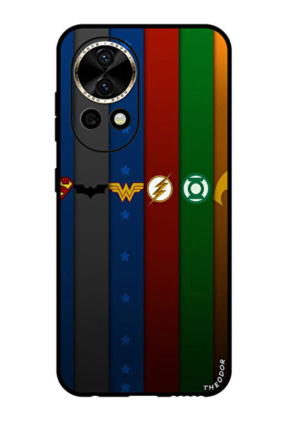 Theodor جراب واقٍ مضاد للخدش والصدمات لهاتف هواوي نوفا 12 ألترا أفين جراس