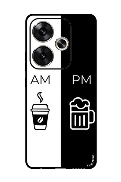 Theodor جراب واقٍ مضاد للخدش والصدمات لهاتف Xiaomi Redmi Turbo 3 صباحًا - مساءً