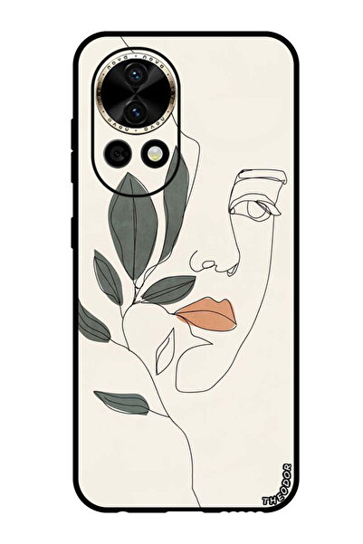 Theodor جراب واقٍ مضاد للخدش والصدمات لهاتف هواوي نوفا 12 برو - فن الفتاة