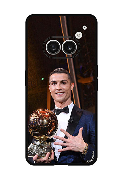Theodor جراب واقٍ مضاد للخدش والصدمات لهاتف Nothing Phone (2a) كأس رونالدو