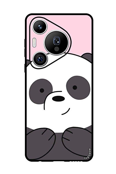 Theodor جراب واقٍ مضاد للخدش والصدمات لهاتف هواوي بيورا 70 باندا سمايلنج