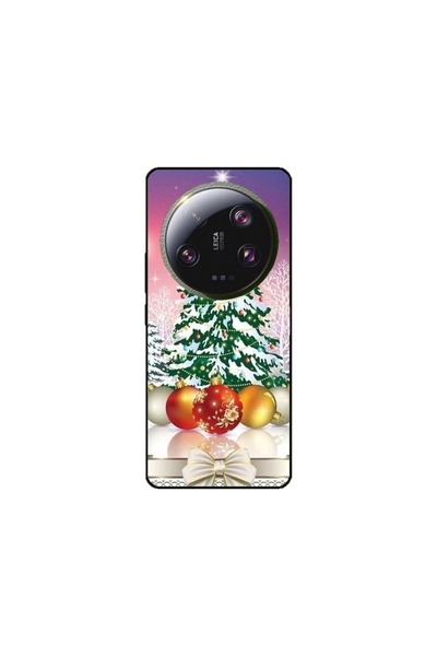 Atlas Персонализиран калъф и силиконово фолио за Xiaomi 13 Ultra, Коледна елх...