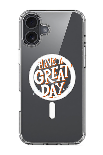 Theodor جراب Magsafe متوافق مع iPhone 16، غطاء ممتص للصدمات للهاتف - أتمنى لك...