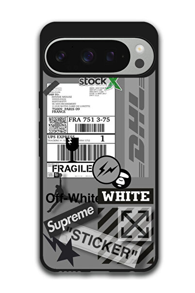 Theodor غطاء حماية مضاد للخدش والصدمات لهاتف Google Pixel 9 Pro XL - ورق جدرا...