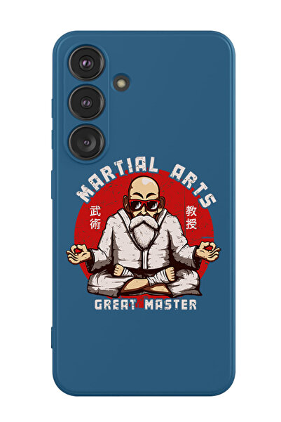 Theodor جراب سيليكون سائل واقٍ مقاوم للصدمات لهاتف سامسونج جالاكسي S24 (أزرق)...