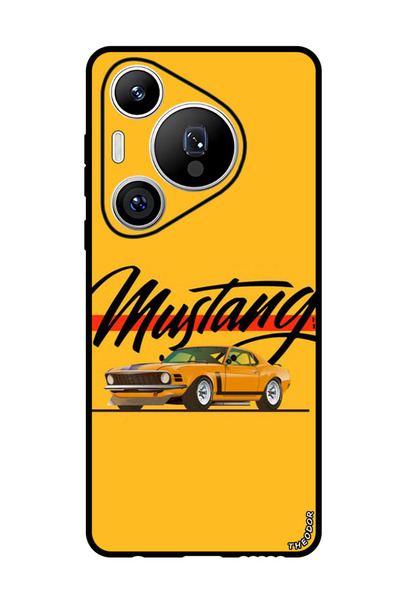 Theodor جراب واقٍ مضاد للخدش والصدمات لهاتف هواوي بيورا 70 برو بلس موستانج