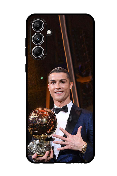 Theodor جراب واقٍ مضاد للخدش والصدمات لهاتف سامسونج جالاكسي F15 رونالدو تروفي