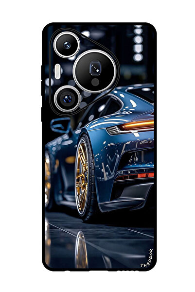 Theodor جراب واقٍ مضاد للخدش والصدمات لهاتف هواوي بورا 70 كار 3