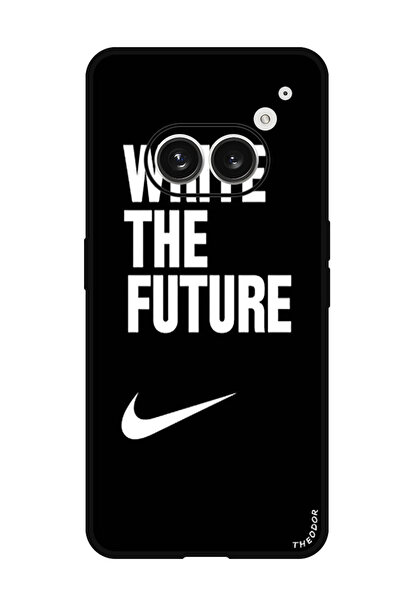 Theodor جراب واقٍ مضاد للخدش والصدمات لهاتف Nothing Phone (2a) اكتب المستقبل