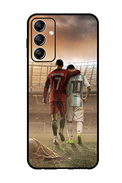 Theodor جراب واقٍ مضاد للخدش والصدمات لهاتف سامسونج جالاكسي A25 رونالدو ميسي