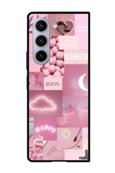 Theodor جراب واقٍ مضاد للخدش والصدمات لهاتف Samsung Galaxy Z Fold 6 بتصميم عش...