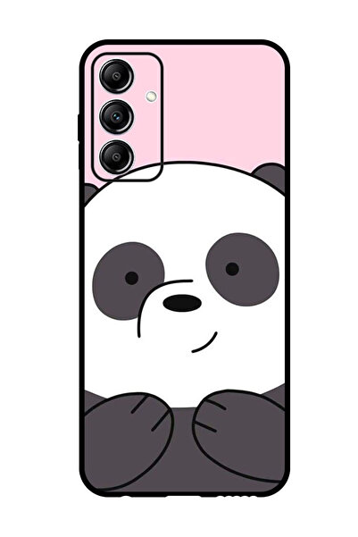 Theodor جراب واقٍ مضاد للخدش والصدمات لهاتف Samsung Galaxy A15 باندا مبتسم