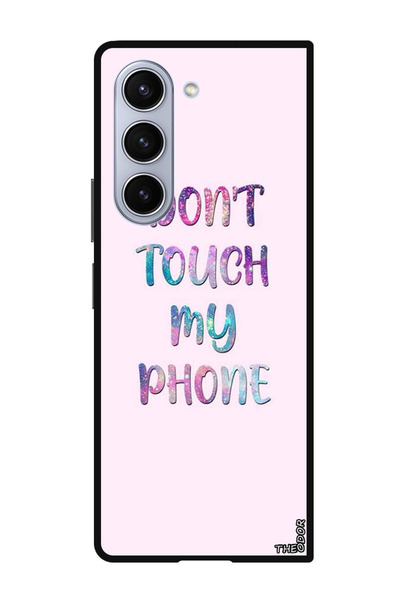 Theodor جراب حماية لهاتف سامسونج جالاكسي زد فولد 6، لا تلمس هاتفي