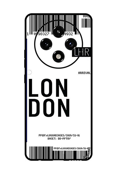 Theodor جراب واقٍ مضاد للخدش والصدمات لهاتف Oppo A3 Pro، بطاقة صعود لندن