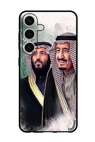 Theodor جراب حماية لهاتف سامسونج جالاكسي إس 24 بلس الشيخ سلمان مع والده