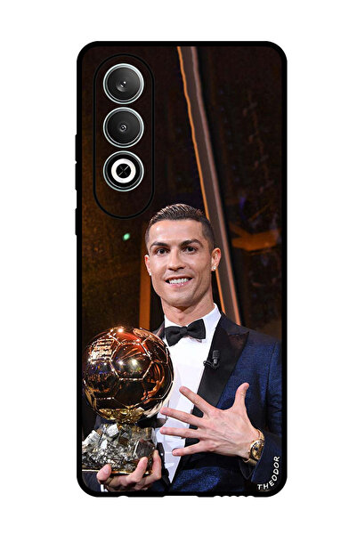 Theodor جراب واقٍ مضاد للخدش والصدمات لهاتف Oppo K12 رونالدو تروفي