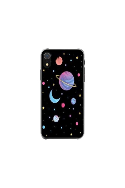Atlas Husa personalizata si Folie de Silicon Apple iPhone XR, Colorful #6, mu...