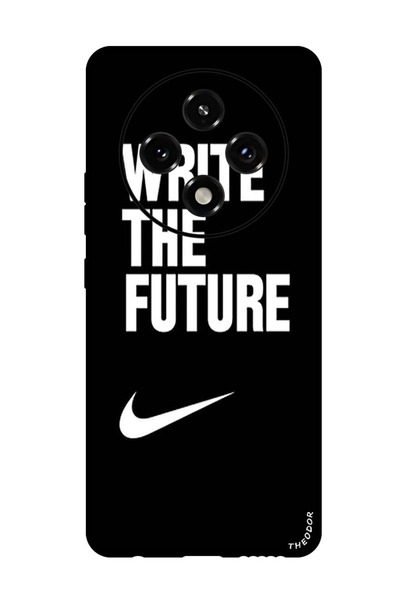 Theodor جراب واقٍ مضاد للخدش والصدمات لهاتف Oppo A3 Pro اكتب المستقبل