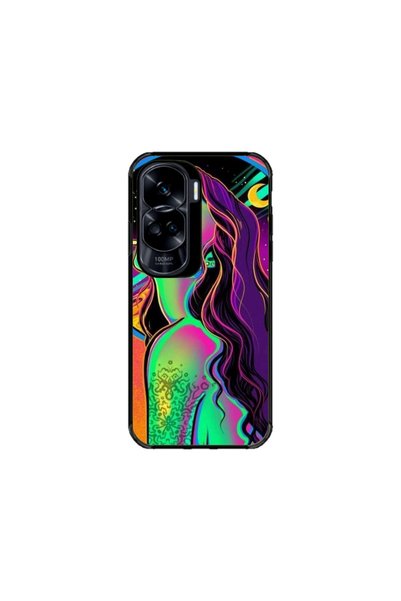 Atlas Εξατομικευμένη θήκη για Honor 90 Lite, Colorful Girl, S1D1M0249