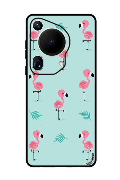 Theodor جراب واقٍ مضاد للخدش والصدمات لهاتف هواوي بيورا 70 ألترا بنقشة طائر ا...