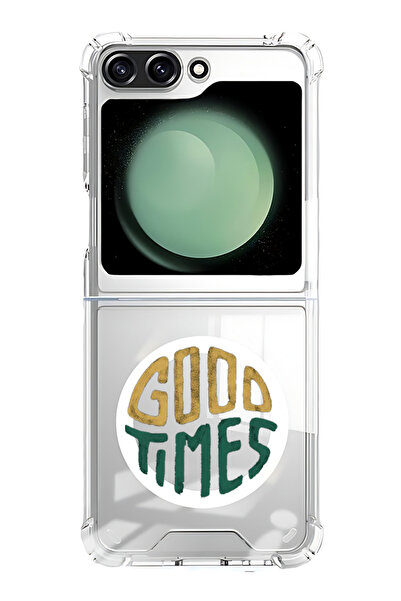 Theodor غلاف لهاتف Samsung Galaxy Z Flip 6 متوافق مع MagSafe، غطاء ممتص للصدم...