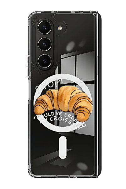 Theodor غلاف لهاتف Samsung Galaxy Z Fold 5 متوافق مع MagSafe، غطاء ممتص للصدم...