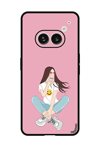 Theodor جراب واقٍ مضاد للخدش والصدمات لهاتف Nothing Phone (2a) Selfie