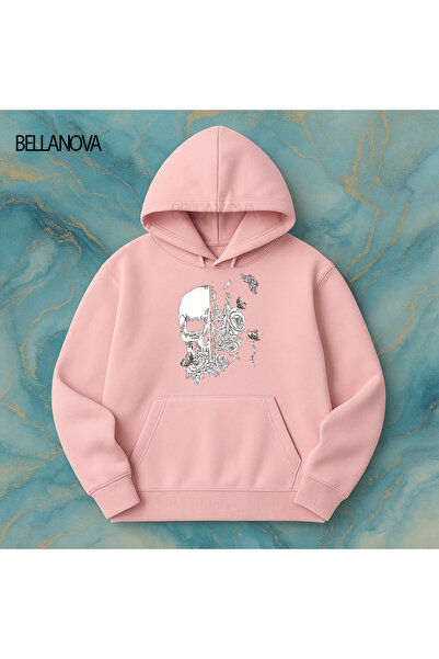 bellanova Κορυφαίας ποιότητας Unisex Φούτερ με κουκούλα και 3 κλωστές