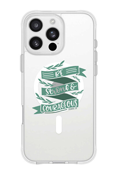 Theodor جراب ماج سيف لهاتف آيفون 16 برو، غطاء حماية ممتص للصدمات - كن قويًا وشجاعًا