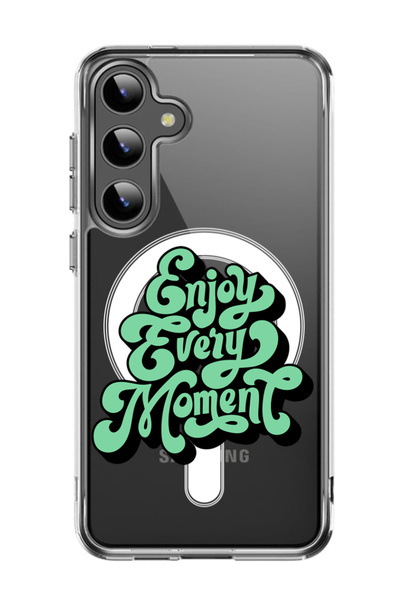 Theodor غلاف لهاتف Samsung Galaxy S24 متوافق مع MagSafe، غطاء ممتص للصدمات مق...