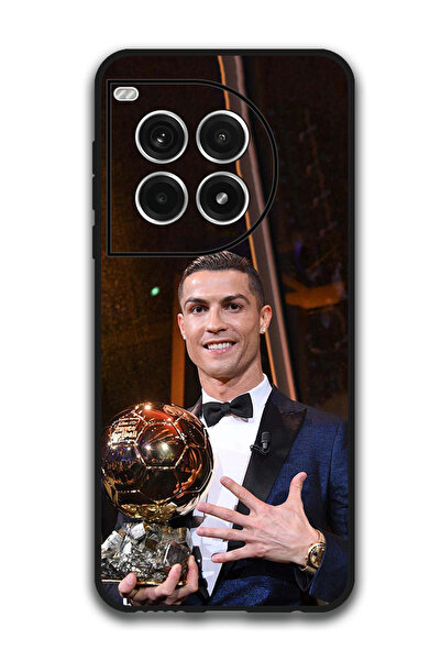 Theodor غطاء حماية مضاد للخدش والصدمات لهاتف OnePlus Ace 3 Pro، كأس رونالدو