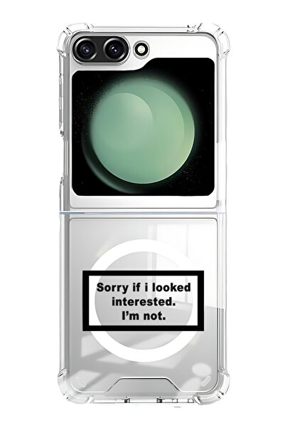 Theodor غلاف لهاتف Samsung Galaxy Z Flip 6 متوافق مع MagSafe، جراب مقاوم للصد...