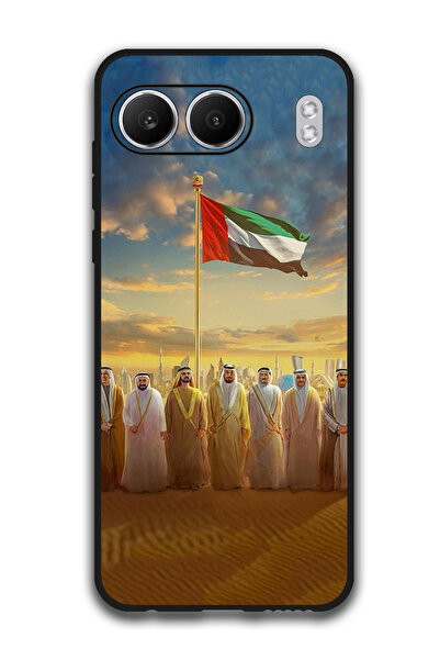 Theodor جراب واقٍ مضاد للخدش والصدمات لهاتف OnePlus Nord 4، علم الإمارات العر...