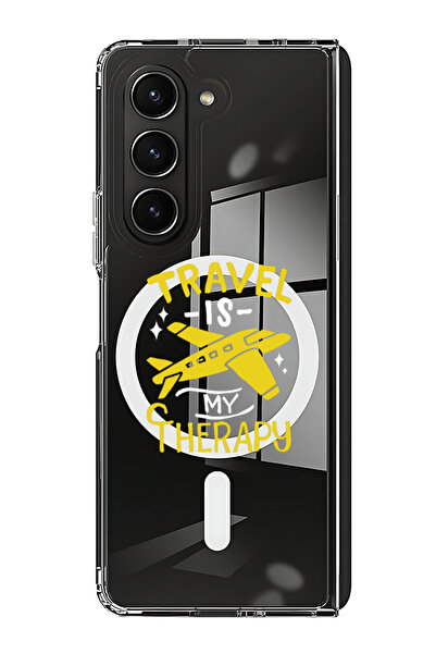 Theodor غلاف لهاتف Samsung Galaxy Z Fold 6 متوافق مع MagSafe، جراب مقاوم للصدمات ومتين للسفر والعلاج