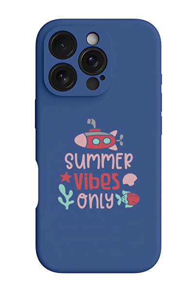 Theodor غطاء حماية سيليكون سائل مقاوم للصدمات لجهاز iPhone 16 Pro Max أزرق - ...