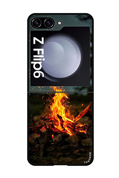 Theodor غطاء حماية مضاد للخدش والصدمات لهاتف سامسونج جالاكسي زد فليب 6 - بون ...