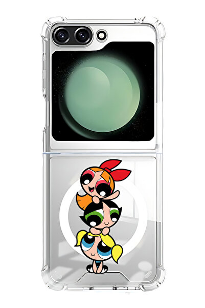 Theodor Case for Samsung Galaxy Z Flip 5 Compatible with MagSafe, Shockproof ...