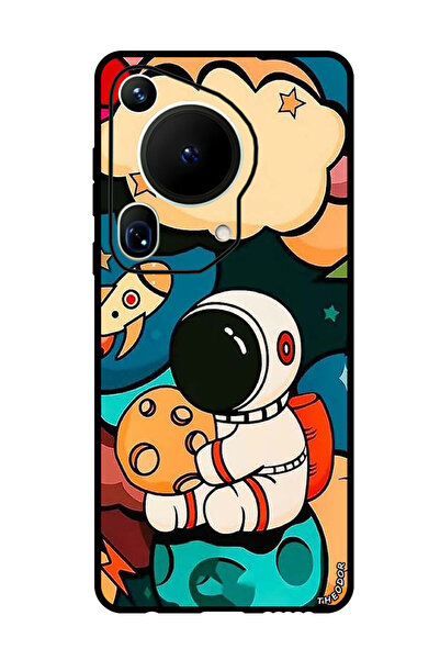 Theodor جراب واقٍ مضاد للخدش والصدمات لهاتف هواوي بيورا 70 ألترا أسترونوت تشيز