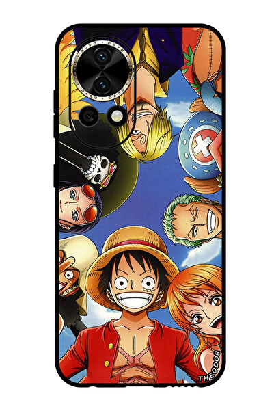 Theodor جراب واقٍ مضاد للخدش والصدمات لهاتف هواوي نوفا 12 ألترا - أنمي ون بيس
