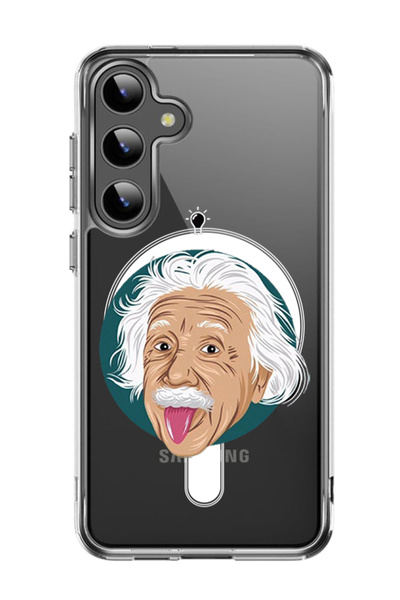 Theodor غلاف لهاتف Samsung Galaxy S24 متوافق مع MagSafe، غطاء ممتص للصدمات مق...