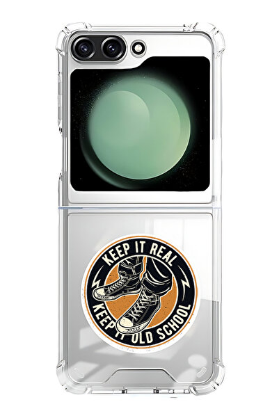 Theodor Case for Samsung Galaxy Z Flip 5 Compatible with MagSafe, Shockproof ...