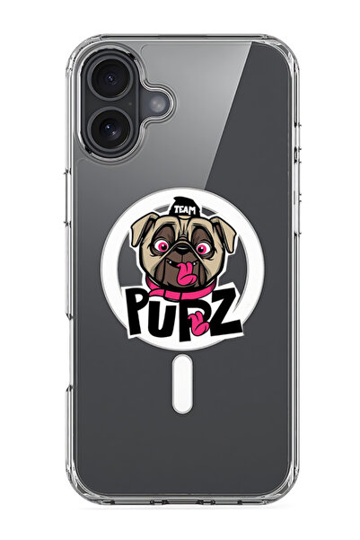 Theodor جراب ماج سيف متوافق مع آيفون 16، غطاء ممتص للصدمات مقاوم للصدمات - pupz