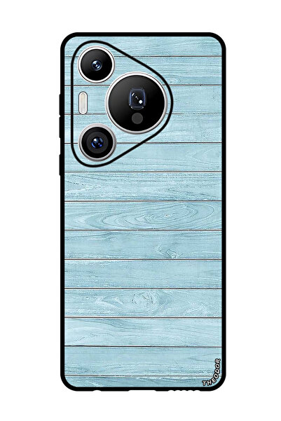 Theodor جراب واقٍ مضاد للخدش والصدمات لهاتف هواوي بيورا 70 برو بلس، خشب أزرق ...